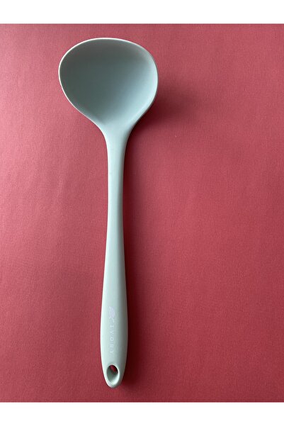 Multiamo Hard Tip Heat Resistant Fireproof Non-Stick Silicone 28 Cm Ladle 1 Piece