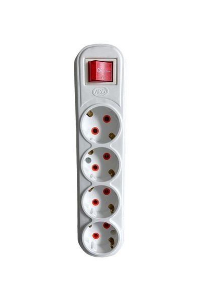 Ars 4-Piece Switch and Terminal Socket Grounded Set