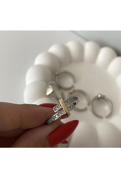 gaila design Steel Tiffany Model Adjustable Ring