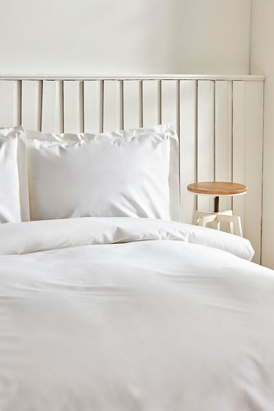 Karaca Home Cool Touch Stripe Double Duvet Cover Set White