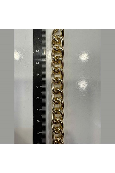 AĞIRSOY Lanț din aluminiu Za125-2.8x10x14 Culoare Aur Pretul este pentru 10 metri