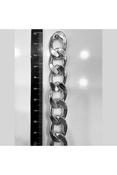 AĞIRSOY Lanț din aluminiu Za 99 -4 Nk Culoare Nichel. Prețul este pentru 5 metri