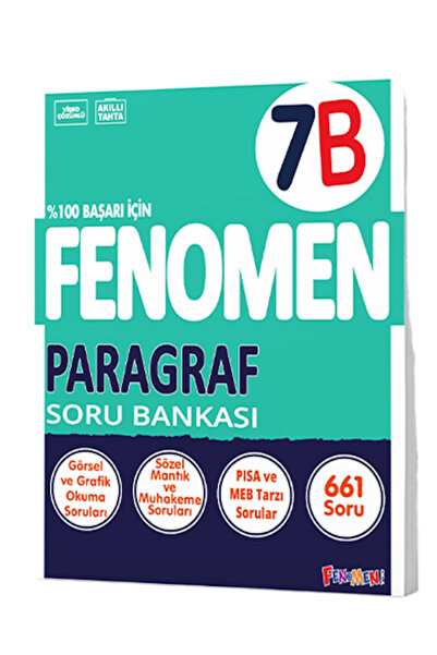 Fenomen Yayıncılık FENOMEN 7 Paragraf B Soru Bankası