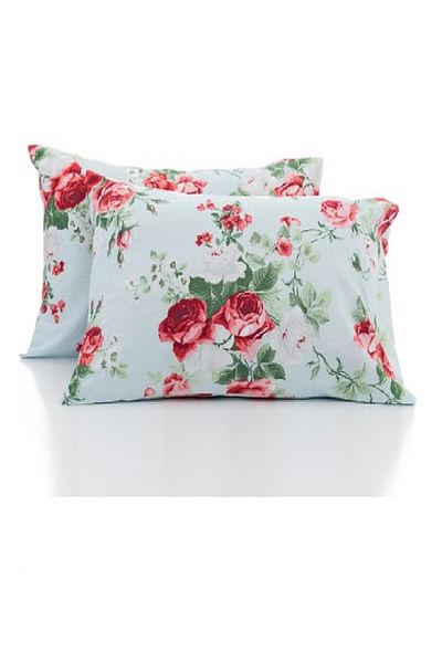 mycey 4 bucăți fată de pernă cu model 50x70 cm țesătură Ranforce cu fermoar