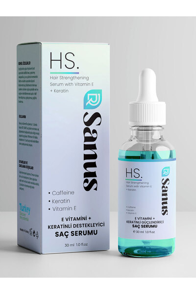 Dr. Sanus E Vitamini + Keratinli Güçlendirici Saç Bakım Serumu 30ml
