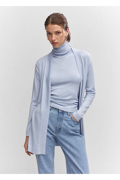 MANGO Woman Cardigan subțire din tricotaj