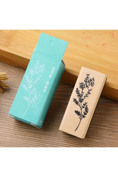 SF SCRAPBOOK KIRTASİYE سجل القصاصات، ختم خشبي عتيق لسكرابوكينغ - ختم طباعة خش...