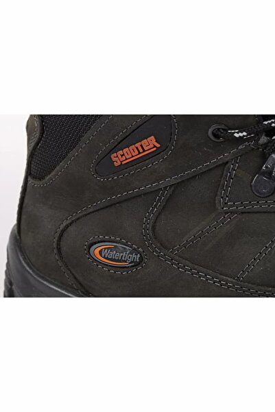 Scooter gri ortopedi deri su geçirmez bot