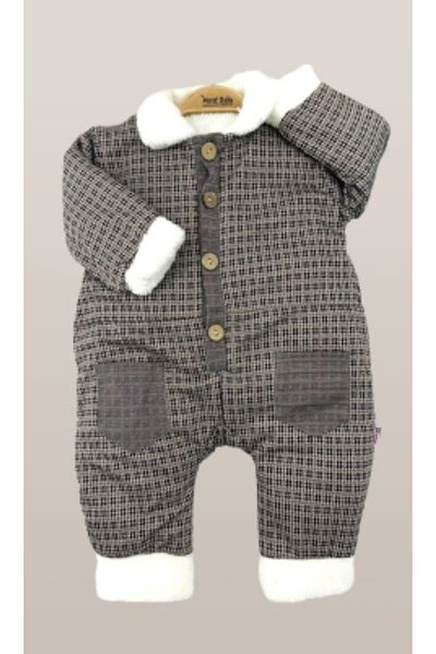 DIDuStore WELSOFT JUMPSUIT WITH COLLAR POCKET DETAIL