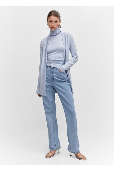 MANGO Woman Cardigan subțire din tricotaj