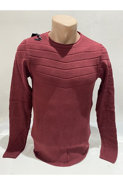 BURSPA Мъжки пуловер Slim Fit Winter Trio