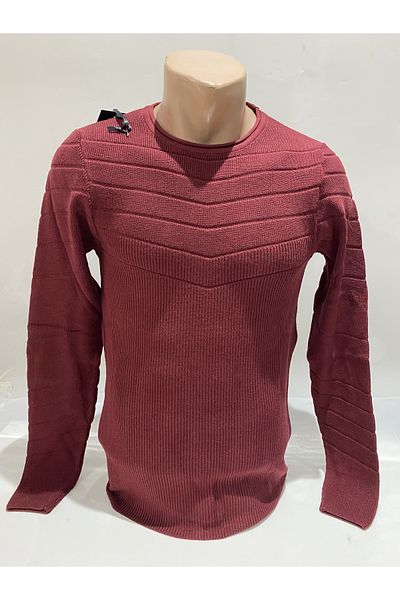 BURSPA Мъжки пуловер Slim Fit Winter Trio