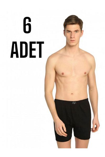 Yıldırım tekstil Ασημί 3058-μαύρο Ribbed (LYCRA) Ανδρικά Σλιπ Πακέτο 6 τεμαχίων