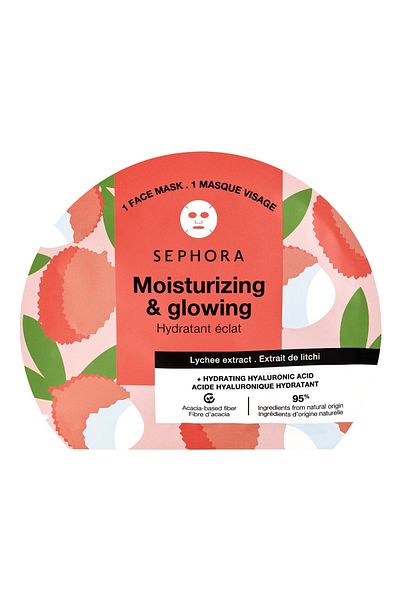 SEPHORA Fruit&Plant+Hyalurinc Fluid Paper Face Mask - Lychee/Litey Be Mine