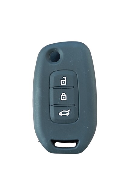 Oto Aksesuarcım Carcasă din silicon compatibilă cu cheia auto Renault Fluence...