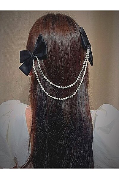 hbtasarim Κούμπωμα με σχέδιο φιόγκου και πέρλες