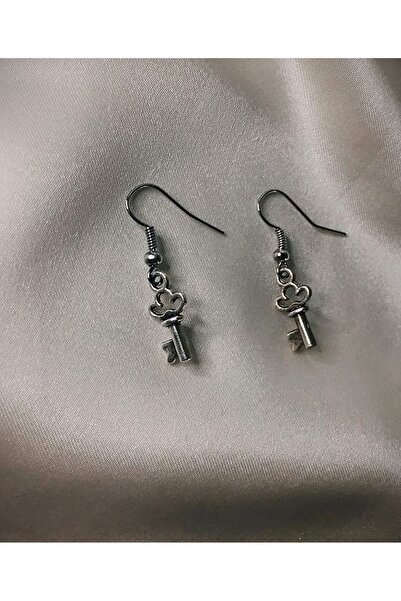 hbtasarim Vintage antique key earrings