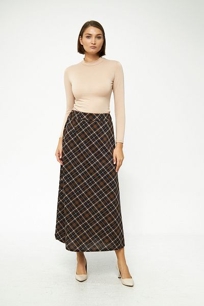 comstar PLAID Seasonal Patterned Long Skirt, Seasonal Skirt, Long Skirt, Hijab Skirt, Plaid Skirt, Stylish Skirt