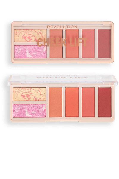 Revolution Cheek Lift Palette Coral Dreaming - Blush and Bronzer Palette