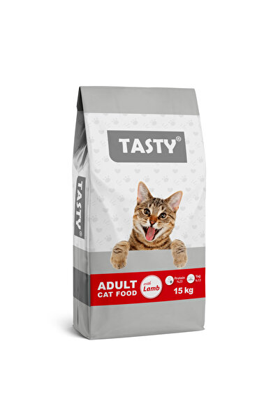 Tasty Kuzu Etli Yetişkin Kedi Maması 15 KG