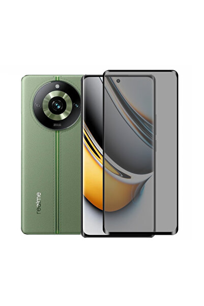 Microcase Realme 11 pro 5g / Pro Plus 5g Çerçeveli 3D Mat Cam Koruma - AL3124