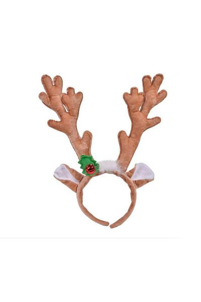 ÇIRPAN EV Brown Christmas Deer Crown 33cm