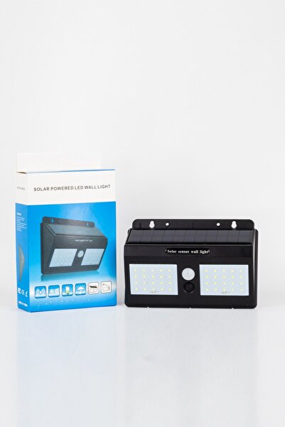 Helios 30W Solar Led Duvar Aydınlatma Beyaz Işık (Dış Mekan) IP65