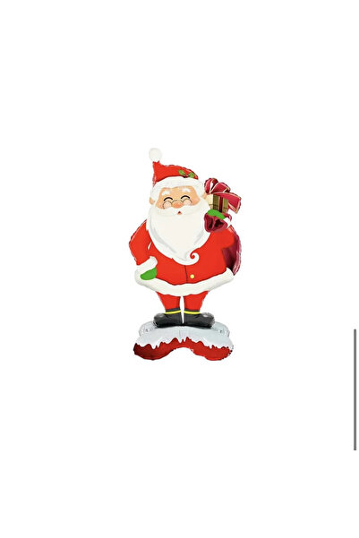 party mix Santa Claus Footed Foil Balloon Santa Claus New Year Santa
