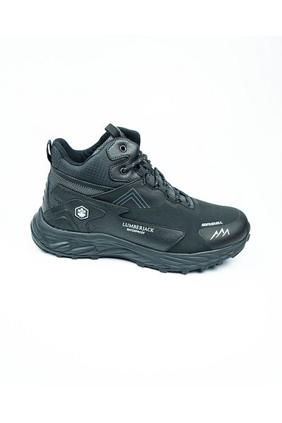 lumberjack Lumberjck 101386637 Burk Hi Black Waterproof Men's Outdoor Boots