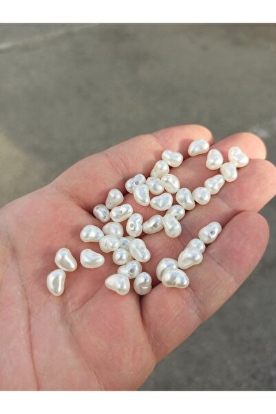 FlowerAksesuar 100 ADET - YAMUK İNCİ, SAKIZ İNCİ, ŞEKİLSİZ İNCİ, FORMSUZ İNCİ...