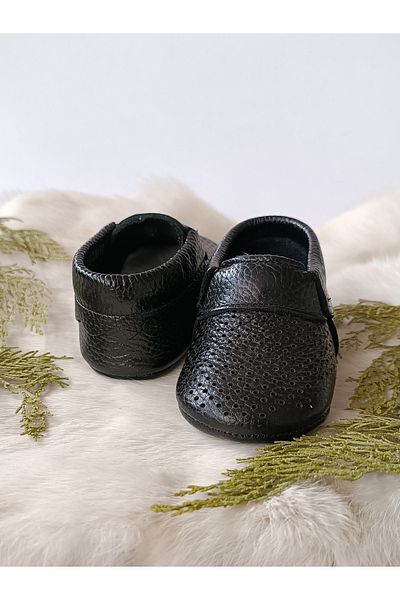 Hodore Black Dante Genuine Leather Ilkadım Shoes
