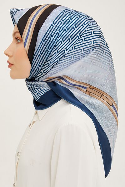 Armine ARMINE SILK SCARF 8930D (TWİLL) (NOSTALGIA)
