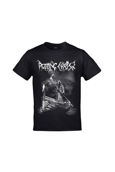 Orijin Tekstil Rotting Christ To The Death Front Back Printed Unisex Black T-shirt