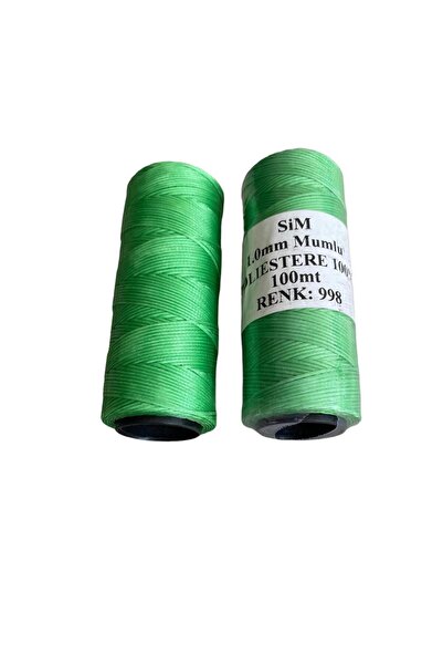 DERİONLİNE Sim 1 Millim Hobby Saddler Leather Rope Coil 100 Meters