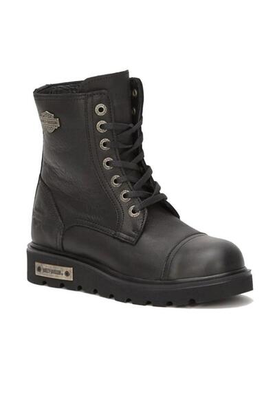 Harley Davidson Ботуши Tums от естествена кожа, размер 36-40, черни, с щампа