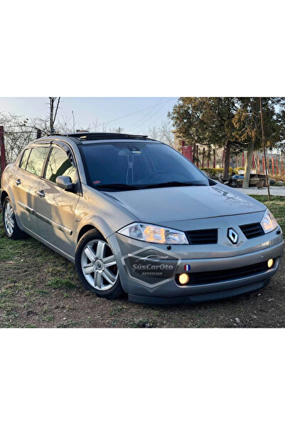ŞüsCarOto Aksesuar Renault Megane 2 2003-2008 Uyumlu Astra H lip Esnek Ön Lip...