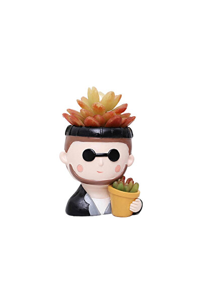 Miniminti Leon Kaktüs Saksısı - Kalemlik