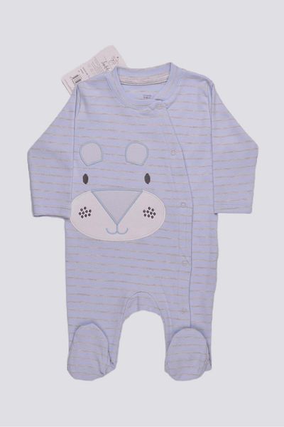 Şanbebe 100% Cotton Striped Baby Rompers with Hat162294