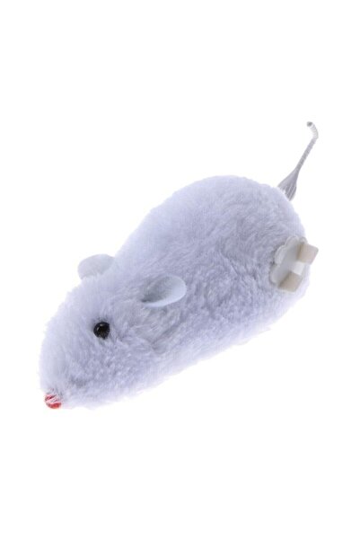 HAYHAYPETSHOP Kurmalı Kedi Eğitim Fare Oyuncağı Tüylü Oyuncak