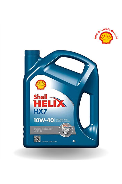 SHELL Helix HX7 10W-40 4 Lt