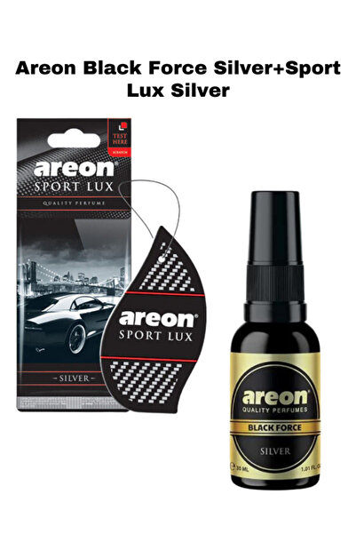 Areon Black Force Silver+Sport Lux Silver