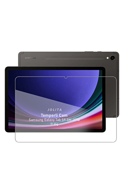 Jolita Samsung Galaxy Tab S9 11 inç X710 Uyumlu Temperli Ekran Koruyucu Kırıl...