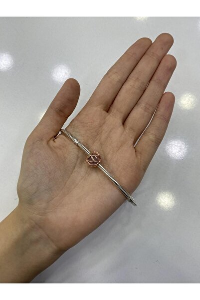 My Story Iç Içe Pembe Tılsım Rose Gümüş Charm