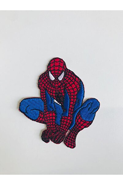 Marvel Iron-On Woven Crest Patch Spiderman - Spider-Man Character C (Original Licensed Product)