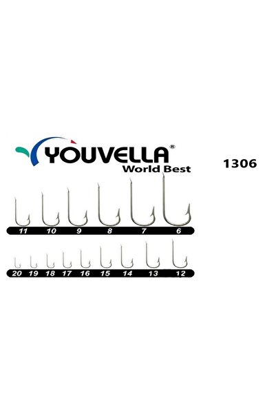 CAPTAİNFİSH Youvella 1306 Paragat İğnesi Palalı 100'lü Kutu Galvaniz