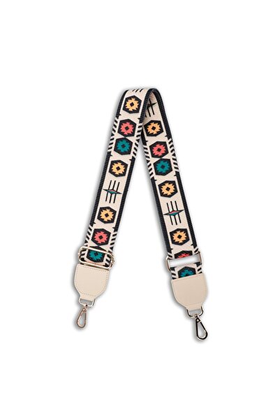 Aron Atelier Özel Tasarım Gold Aksesuar Açık Renk Çanta Kolon Askısı