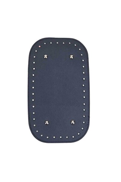 Ritzz Suni Deri Çanta Tabanı 25 x 15 CM - Lacivert