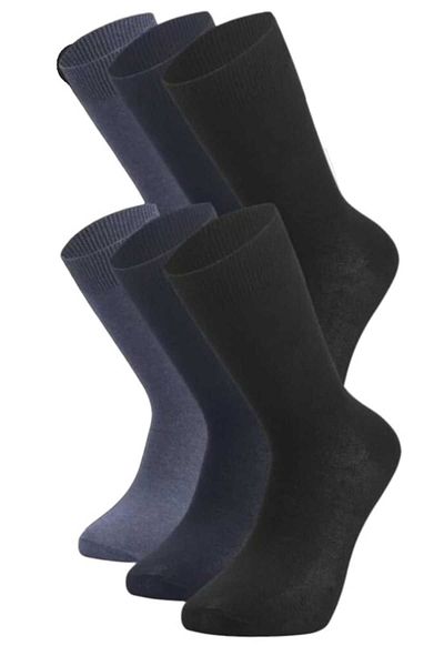 Bolero Socks Мъжки икономични цветни чорапи до глезена, чифт от 6 броя