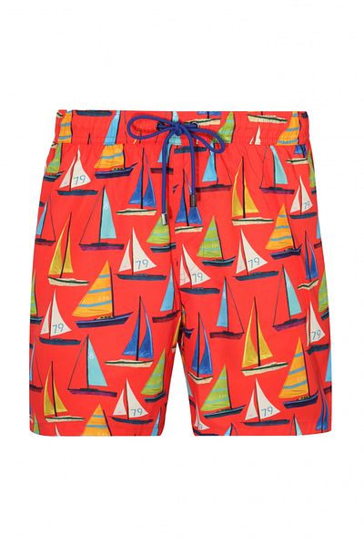 ZEKİ PATTERNED MEN'S SHORTS