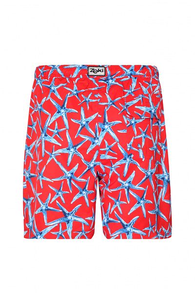 ZEKİ PATTERNED MEN'S SHORTS